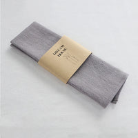 Serviette de table coton lin épais style moderne