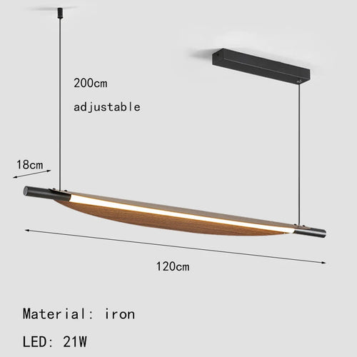 lustre minimaliste en métal avec fils réglables pour bar et magasin