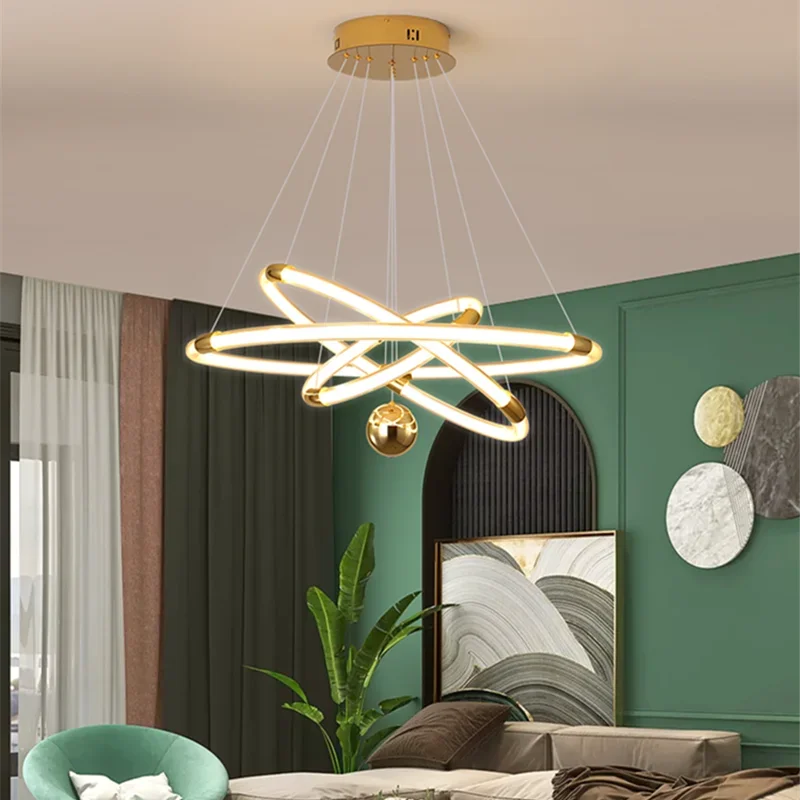 lustre à LED design avec détection de geste pour intérieur - vue 6 sur 12