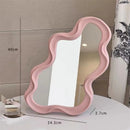 miroir mural nuage kawaii pour décoration intérieure et maquillage
