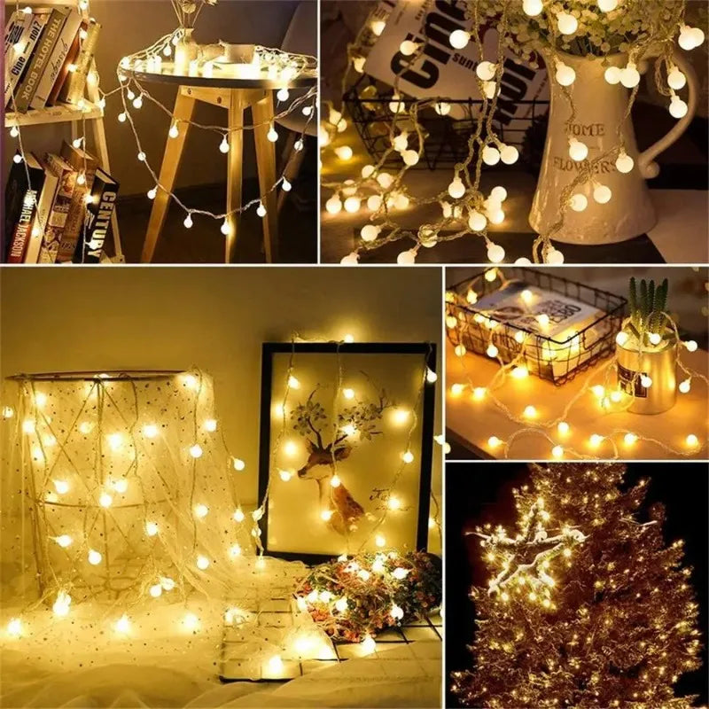 guirlande lumineuse à led pour fêtes et décorations diverses - vue 6 sur 9