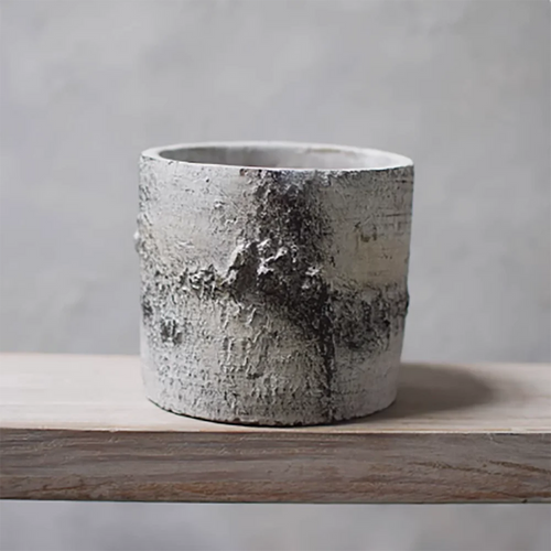 moule en silicone rétro pour pot de fleurs en ciment - vue 4 sur 9