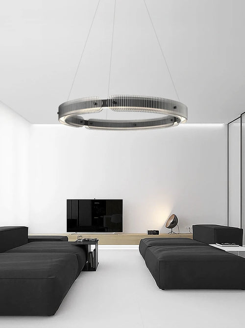 suspension moderne en acrylique pour décoration intérieure élégante - vue 3 sur 7