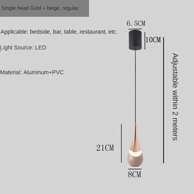 suspension minimaliste pour éclairage moderne et ambiance chaleureuse - vue 8 sur 10