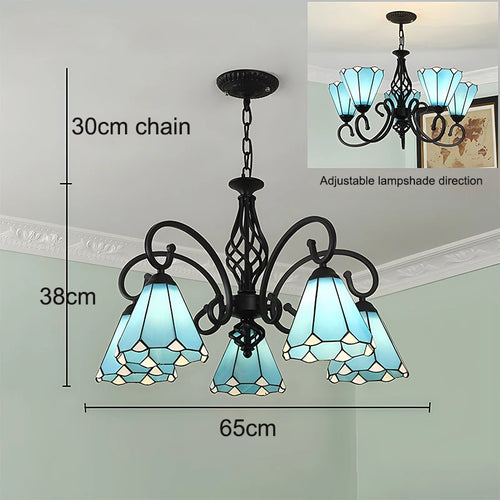 lustre suspendu créatif luxe pour bar club salon et hall - vue 12 sur 12
