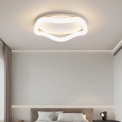 plafonnier simple avec télécommande et intensité réglable pour intérieur - vue 2 sur 8