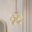 lustre romantique en art français avec lumière LED décorative