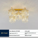 lampe en cristal de luxe pour intérieur moderne élégant