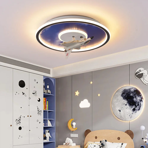 plafonnier moderne pour chambre d'enfants et décoration intérieure - vue 2 sur 8