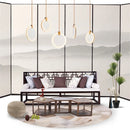 lustre moderne en marbre créatif led imitation luxe