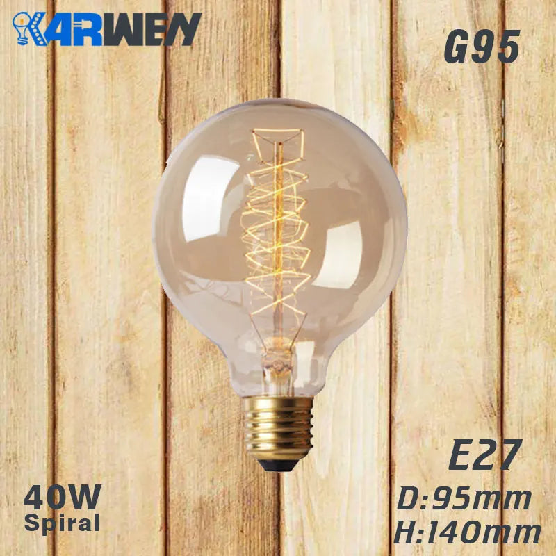ampoule vintage edison à filament lot de six pièces - vue 15 sur 18