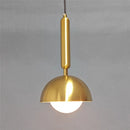 suspension en fer d'art moderne avec éclairage led