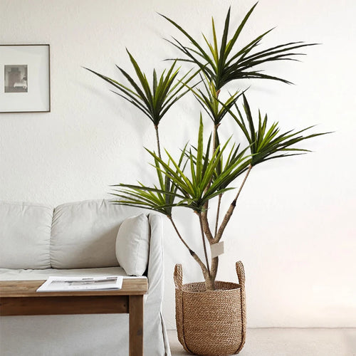 plantes artificielles dracaena pour décoration intérieure tropicale - vue 2 sur 20