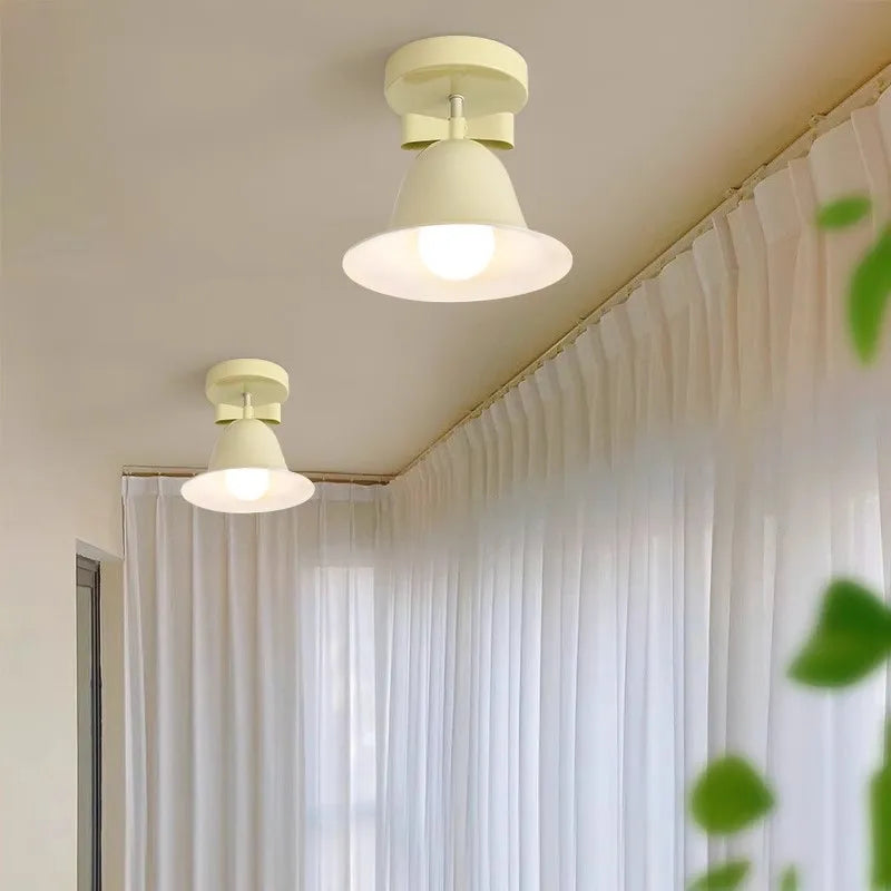 applique murale en forme de corne avec interrupteur led - vue 4 sur 9