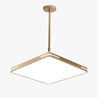 lustre suspendu à led haute luminosité pour décoration intérieure