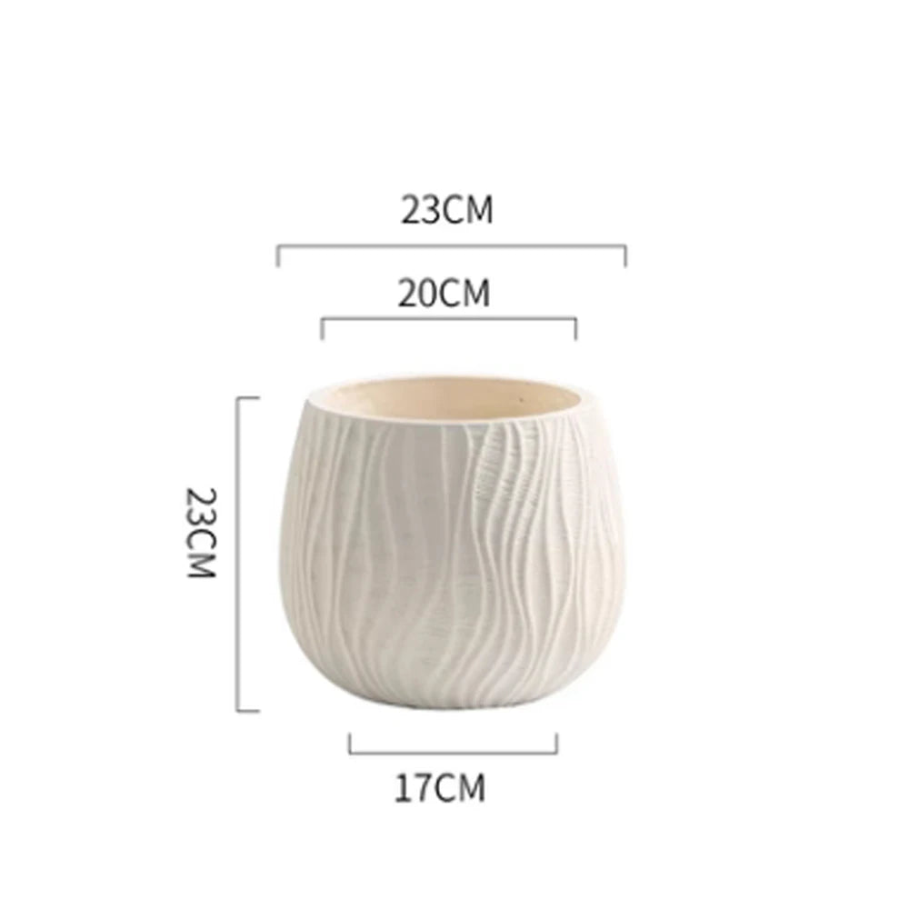 moule en silicone moderne pour pot de fleurs en béton léger et luxueux - vue 11 sur 22