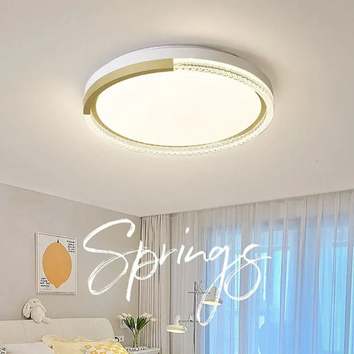 Plafonnier moderne à LEDs pour salon salle à manger chambre - vue 3 sur 8
