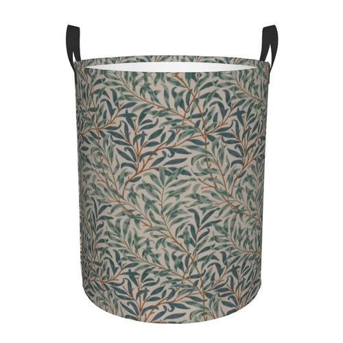 panier à linge pliable floral pour rangement jouets bébé - vue 15 sur 30
