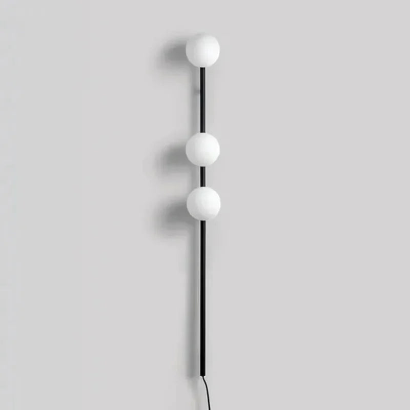 Longue applique murale Led avec prise de câble