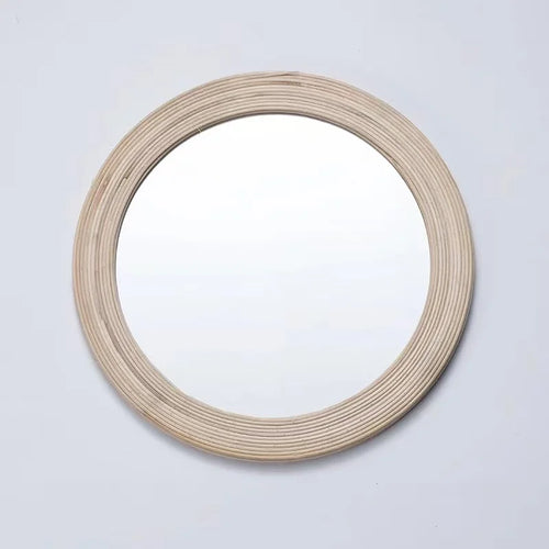 miroirs décoratifs en raphia pour une décoration murale élégante - vue 6 sur 13