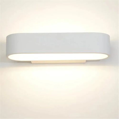 Aluminum LED Wall Lamp, Modern and Minimalist Indoor Lighting, Bedside Decorative Lamp, Corridor Wall Lamp, 12W - vue 4 sur 8