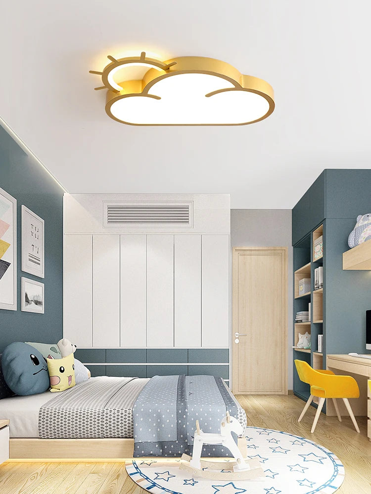 lampe nuage lumineuse pour lecture et décoration intérieure - vue 4 sur 9