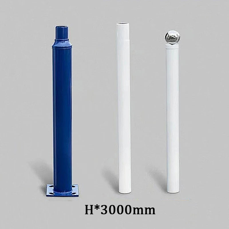 lampadaire solaire segmenté pour éclairage de jardin et vidéosurveillance - vue 4 sur 7