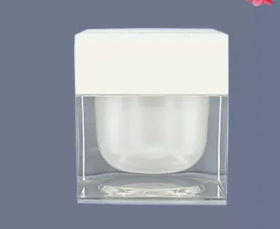 pot en acrylique carré rechargeable pour crème cosmétique - vue 20 sur 28