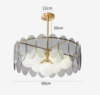 Lustre moderne led pour salle à manger pour plafond éclairage intérieur