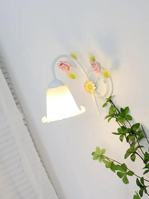 applique murale moderne fleurs pour décoration lumineuse chaleureuse - vue 9 sur 8