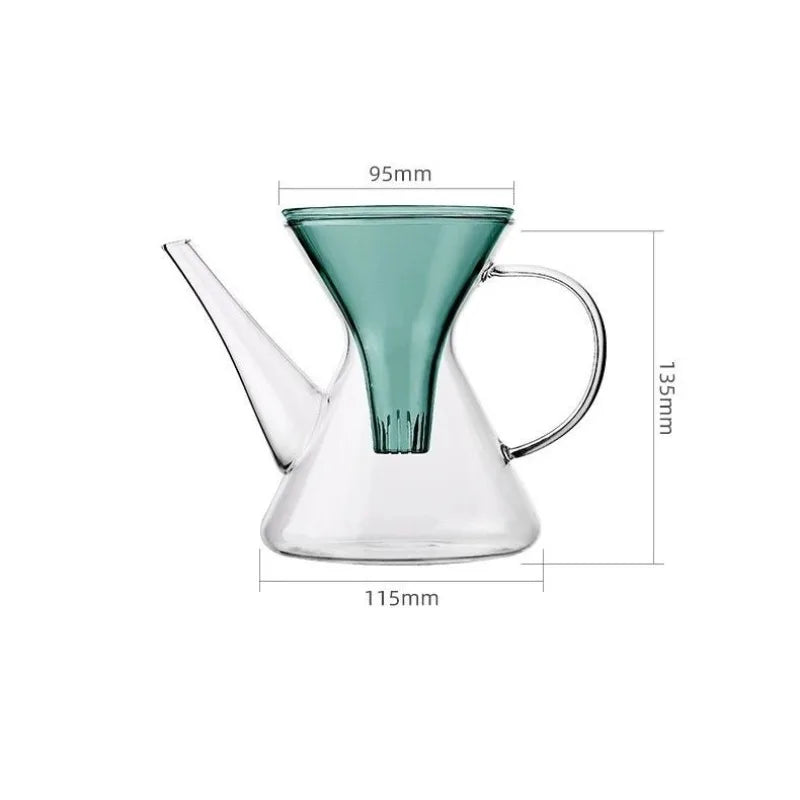 Theiere kung fu verre infusion rapide avec filtre - vue 7 sur 7