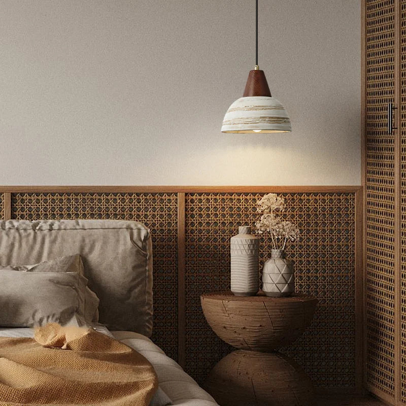 lustre moderne en céramique suspension pour décoration - vue 4 sur 8