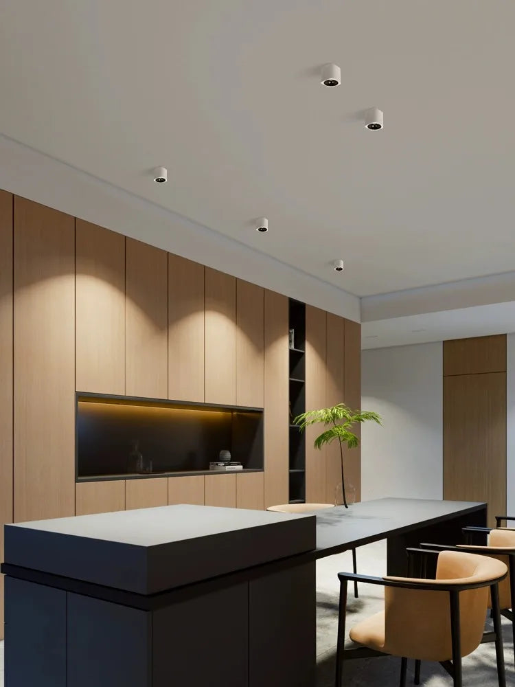 mini projecteur led anti-éblouissement monté en surface pour intérieur - vue 5 sur 14