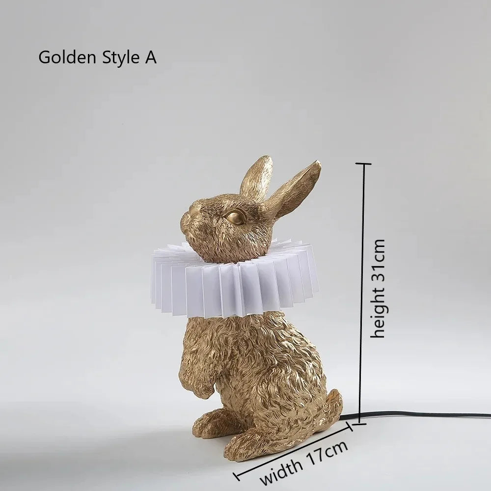 lampe de table lapin adorable pour décoration enfant - vue 11 sur 15