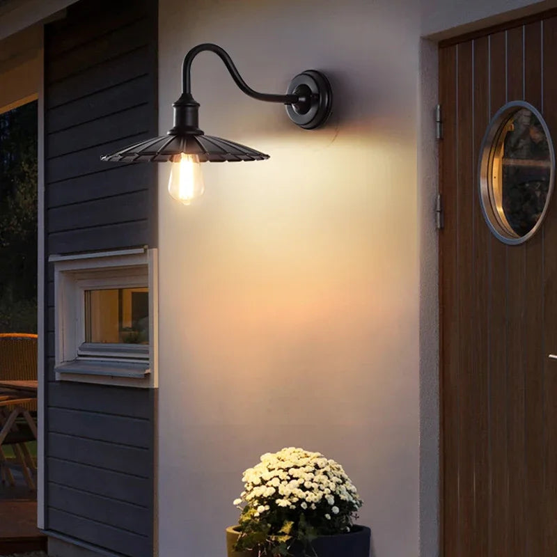 Applique murale rétro à Led étanche pour Loft de pays américain - vue 2 sur 9