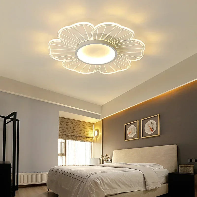 lustre moderne à leds pour décoration intérieure maison - vue 5 sur 15