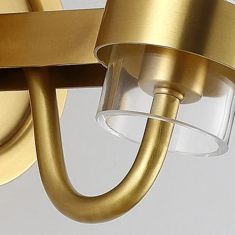 applique murale led en verre pour décoration intérieure moderne - vue 6 sur 12