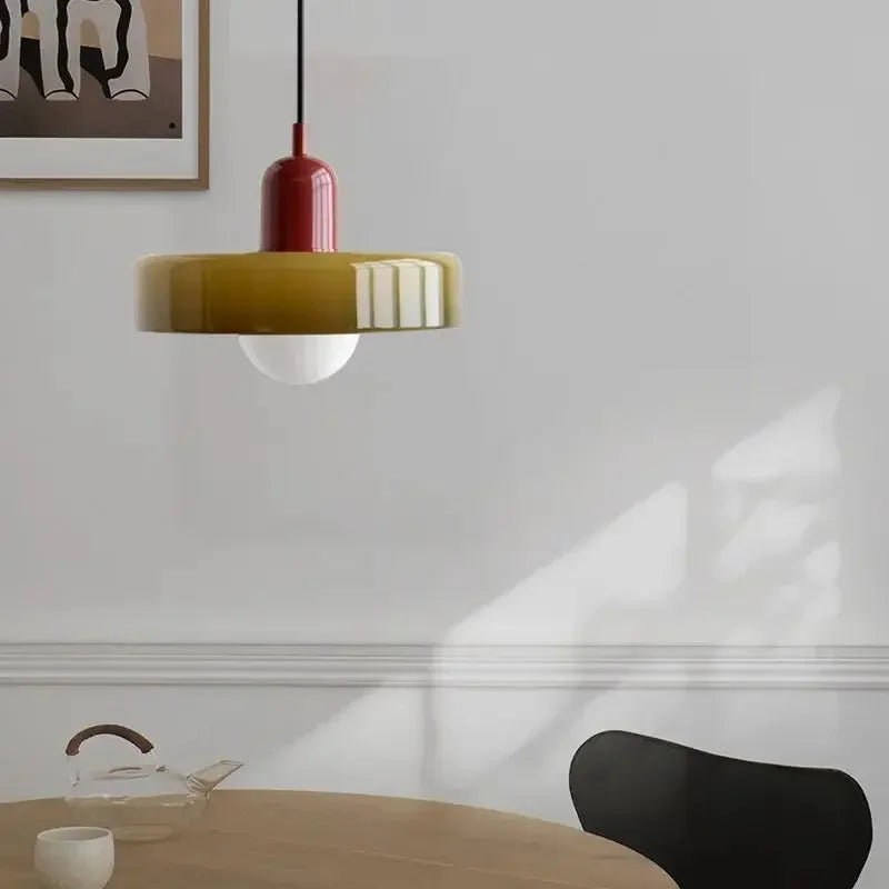 lampe suspendue nordique en verre pour intérieur décoratif - vue 5 sur 15