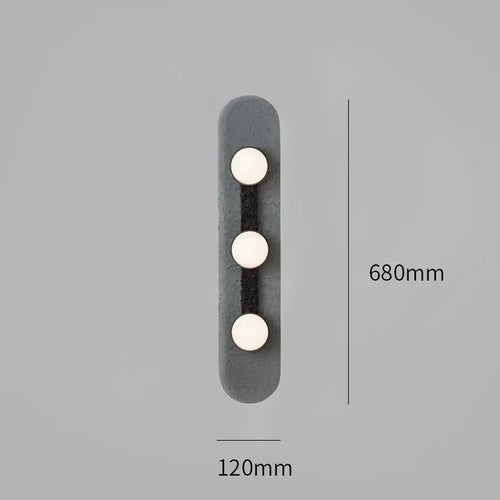 Applique murale design arrondi minimaliste - vue 8 sur 9