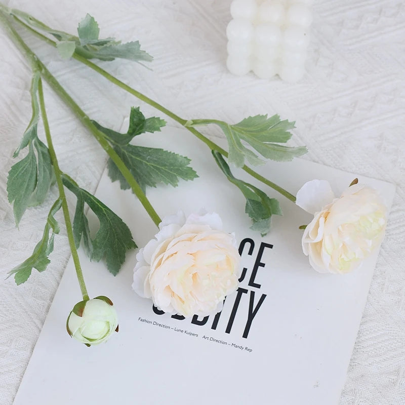 petit bouquet de fleurs artificielles pour décoration de mariage hiver - vue 9 sur 12
