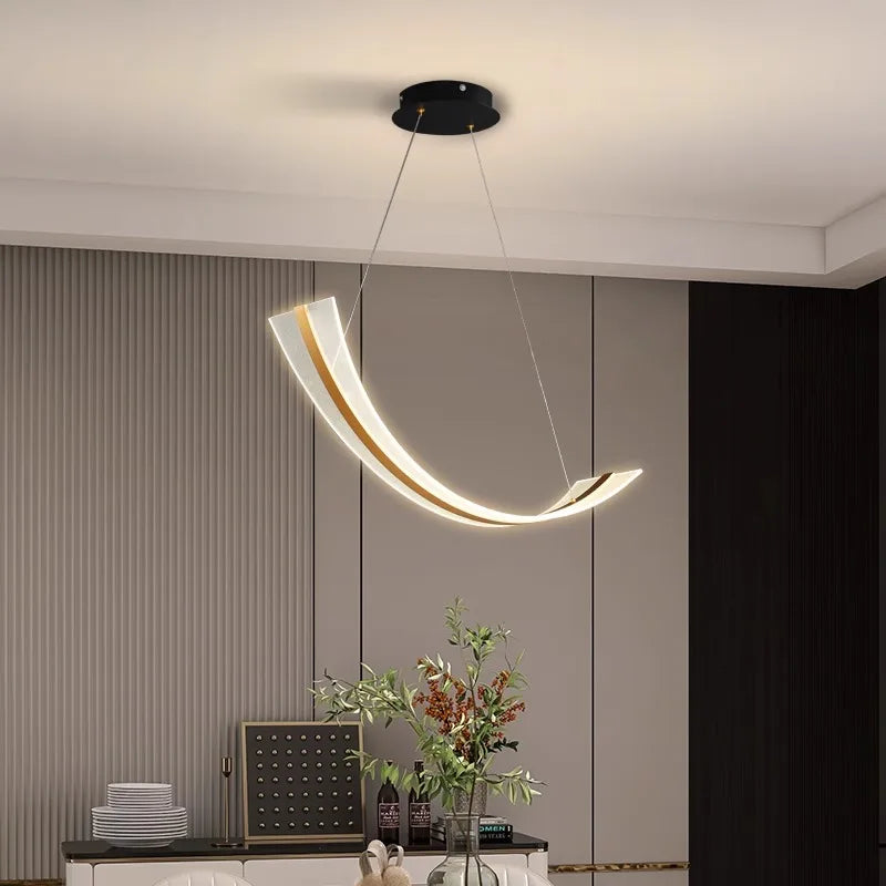 Lustre design Moderne salle à manger éclairage intérieur led décoratif - vue 6 sur 9