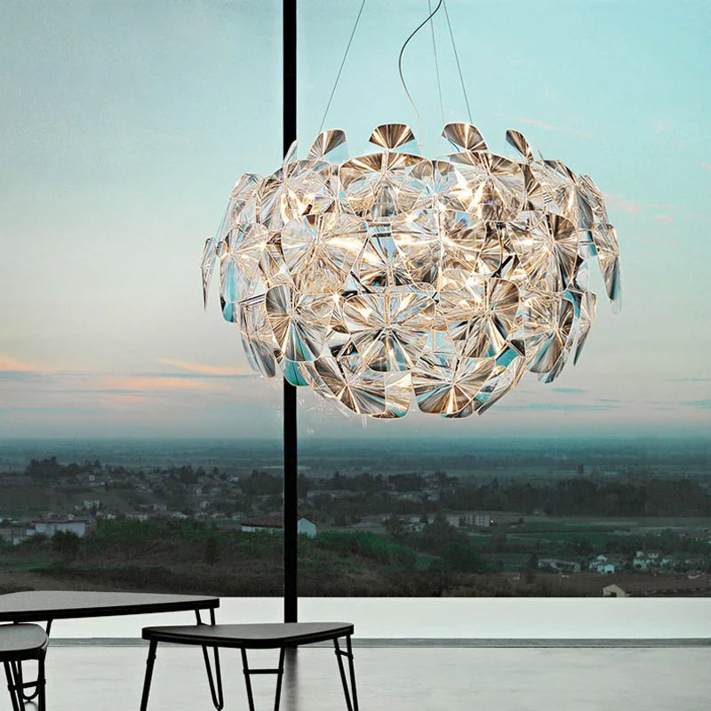 lustre créatif nordique design moderne pour éclairage intérieur - vue 5 sur 8