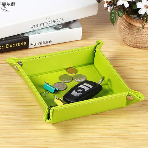 plateau moderne vide-poche pour clés et petits objets - vue 2 sur 8