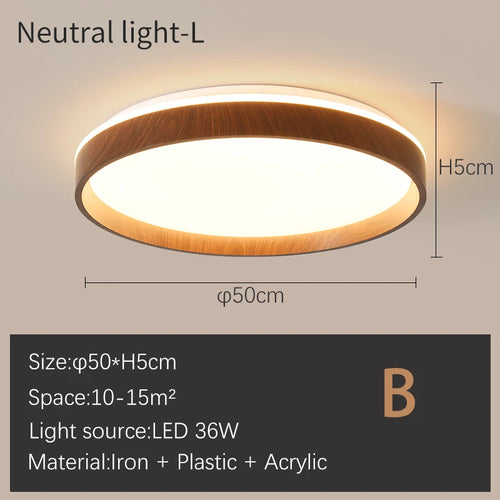 Plafonniers lune moderne LED à intensité variable - vue 16 sur 17