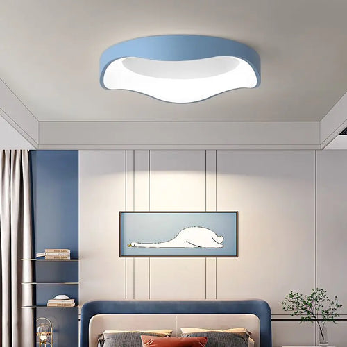 plafonnier led nuages acryliques éclairage intérieur moderne réglable - vue 7 sur 15