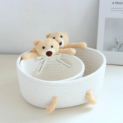 paniers de rangement multifonctionnels pour organiser jouets et objets - vue 4 sur 11