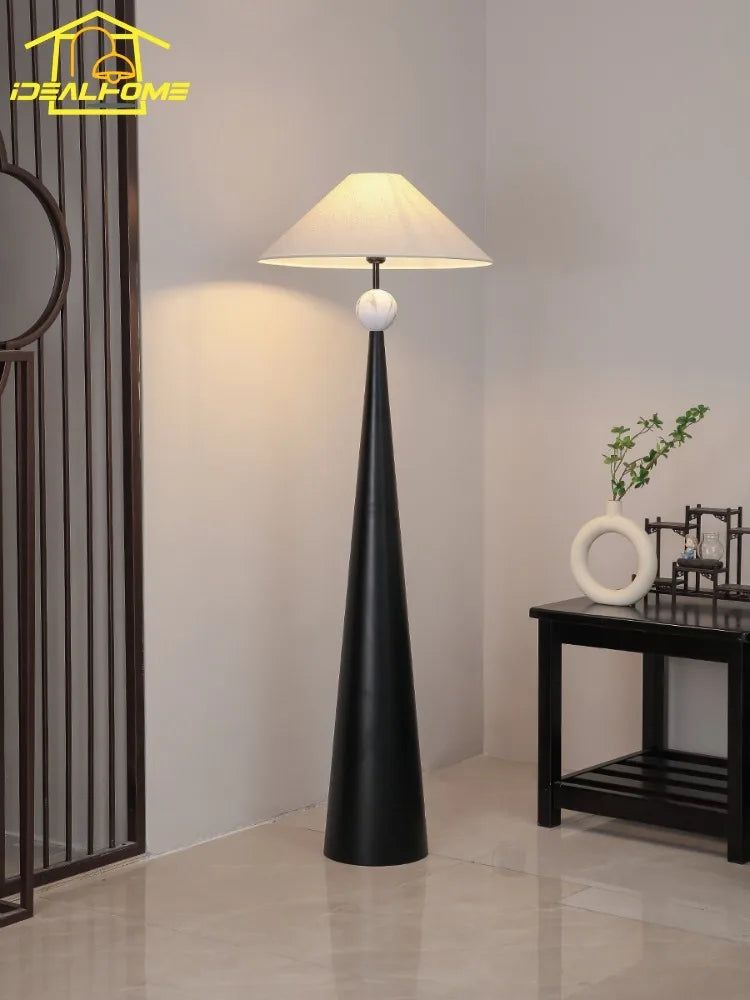 lampadaire design rétro japonais wabi-sabi art zen moderne décoratif - vue 3 sur 7