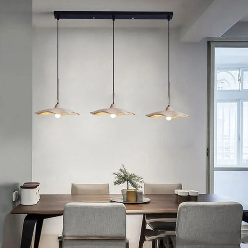 lustre wabi-sabi en ciment pour décoration intérieure et extérieure - vue 7 sur 15