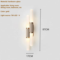 Nordique Designer De Luxe Restaurant Chambre Chevet Applique Moderne Fond Mur Modèle Chambre Applique Simple LED Lumière Décorative