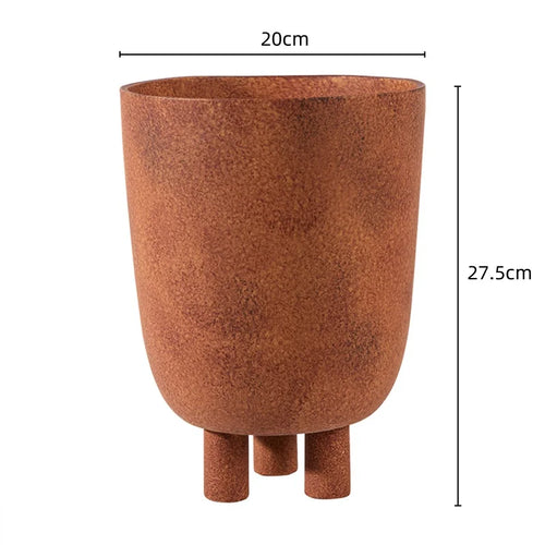 vase géométrique en céramique pour décoration florale artisanale - vue 11 sur 12